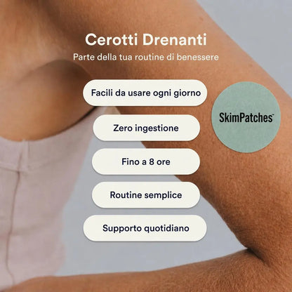 Skim Patches – Cerotti Drenanti Anti Gonfiore