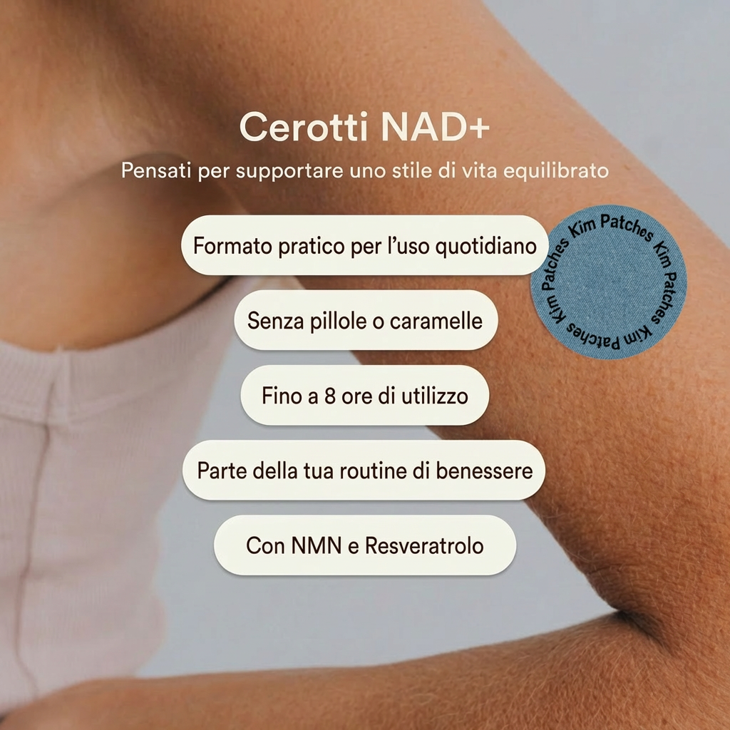 Skim Patches – Cerotti NAD+ Anti Età