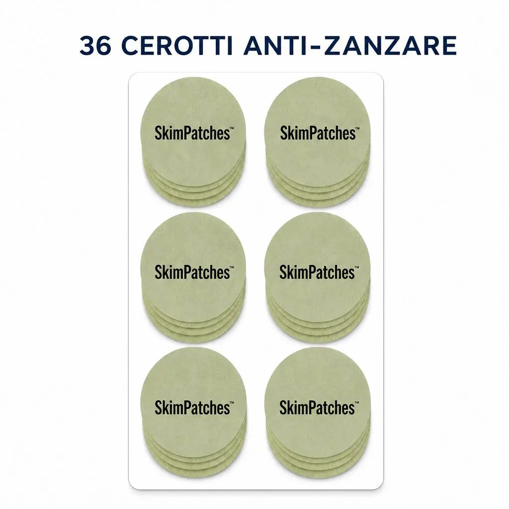 Skim Patches – Cerotti Anti Zanzare