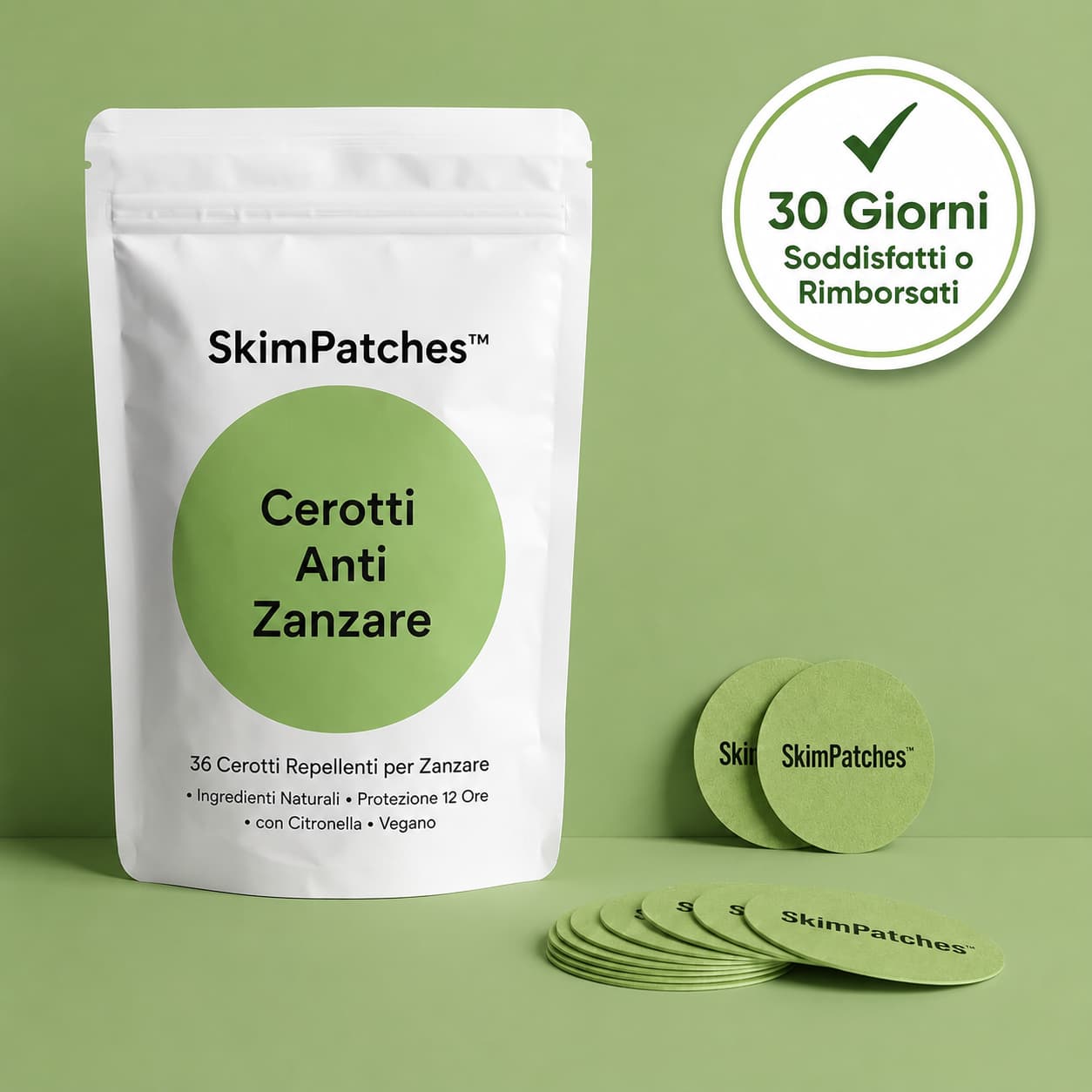 Skim Patches – Cerotti Anti Zanzare
